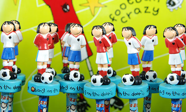 Back to School & Stationeries - Football Crazy pencils & toppers